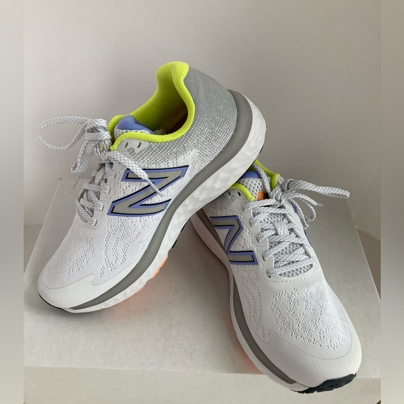 New Balance Shoes - New Balance Fresh Foam 680 Sneaker Size 7 US/ 37.5 EUR White/Purple New no box